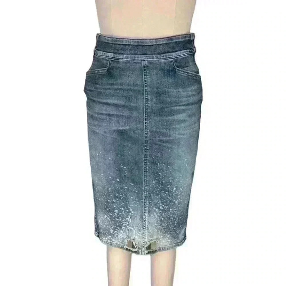 Citizens of Humanity Denim  Pencil Skirt, Size M - Picture 4 of 6